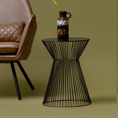 Woood Bijzettafel Suus Metaal