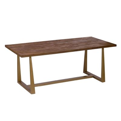 Tower Living Belvedere eettafel - 180 cm - bruin