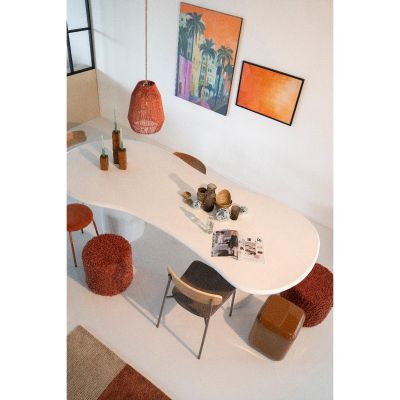 By-Boo Eettafel Seki 250 cm - wit