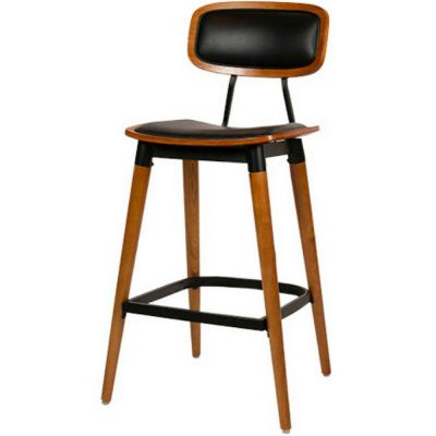 Charly barkruk zwart