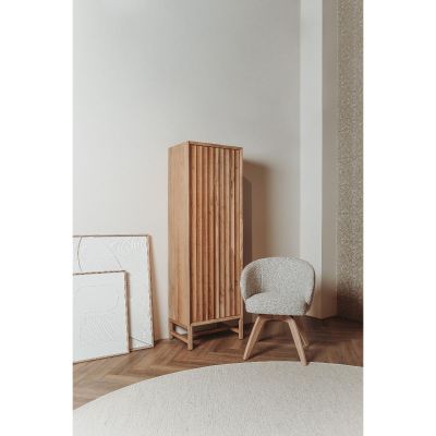 Tower Living Crotone opbergkast - 55 cm (linksdraaiend) - naturel