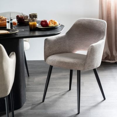 Eleonora Eetkamerstoel Esmee met armleuning