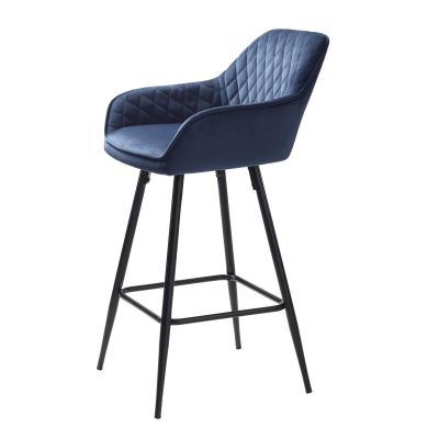 Nordic Home Bernt barstoel - velvet