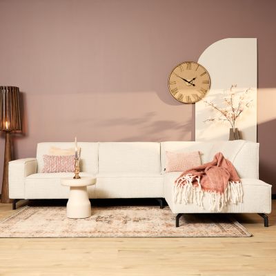 Starfurn MySofa Floris 2,5 zits + Divan rechts - beige baltimore