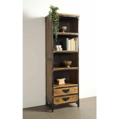 Tower Living Basto boekenkast - 60 cm - bruin