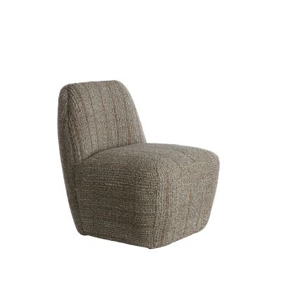 Light & Living Amori fauteuil - bruin/terracotta