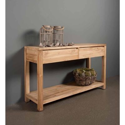 Tower Living Corona sidetable - 130 cm - bruin