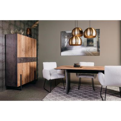 Tower Living Ora eettafel - 200 cm - bruin