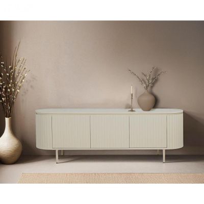 Livingfurn Patou tv-meubel hout 170 cm - ivoor