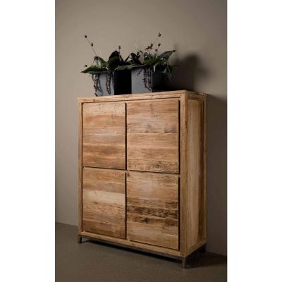 Tower Living Venetie opbergkast - 130 cm - bruin