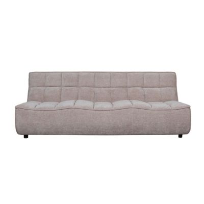 Label51 Albero 3-zitsbank 211x92x91 cm - clay elite/zwart hout