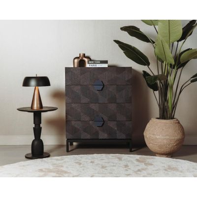 Tower Living San Marino ladekast - 85 cm - bruin