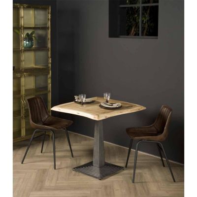 Tower Living Bistro restauranttafel - 80 cm - bruin