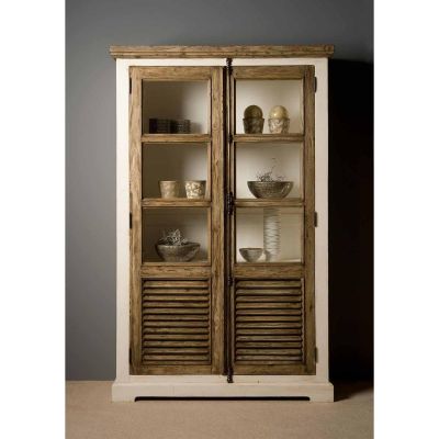 Tower Living Amanda vitrinekast - 120 cm - wit