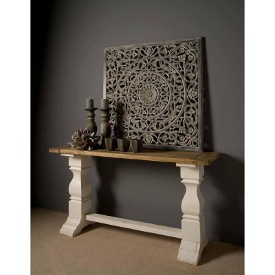 Tower Living Amanda haltafel - 145 cm - wit