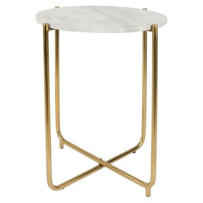 Puur Torsby bijzettafel marmer