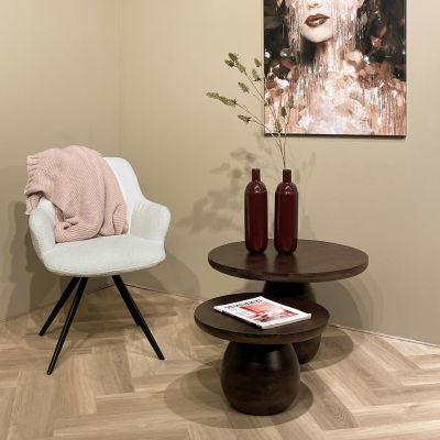 Troy ronde bijzettafel - Ø50 cm van het woonmerk Brix