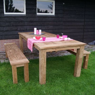 Livingfurn Tuintafel Evoy Teakhout