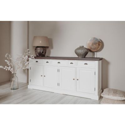 Tower Living Fleur dressoir - 200 cm - wit