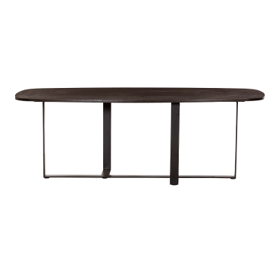 Tower Living Mincio eettafel - 220 cm - bruin