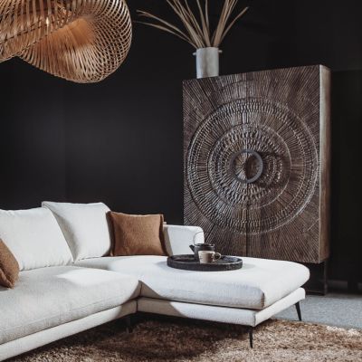 Tower Living Padua opbergkast - 120 cm - bruin