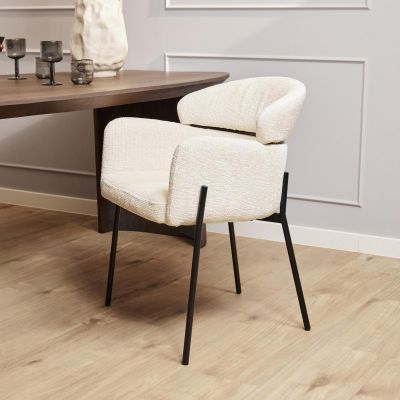 Starfurn Eetkamerstoel Otis met armleuning