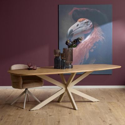 Starfurn Ferris eettafel Deens ovaal 180 cm