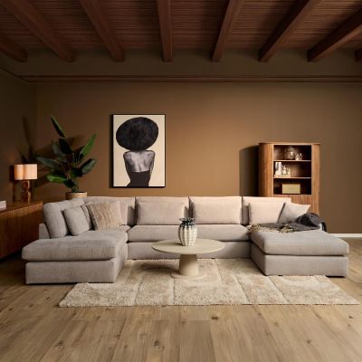Starfurn MySofa Jesse U-Bank - beige